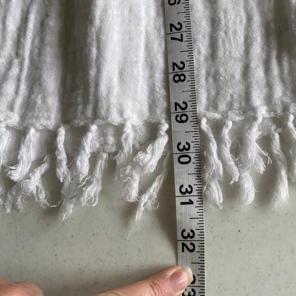 Billabong White Gauze with Blue Embroidery Mini - Picture 10 of 10